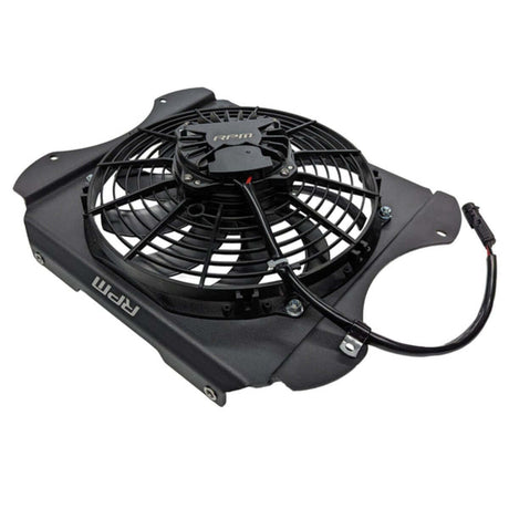 RPM '20-'24 Can-Am Maverick X3 Sealed Intercooler Fan Shroud With 10” 10 Blade Brushless Fan Upgrade