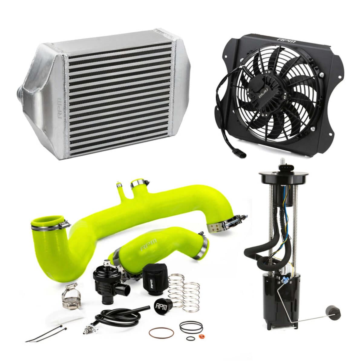 RPM '20-'25 Can-Am Maverick X3 120HP to 190+HP Big Core Intercooler Upgrade Kit