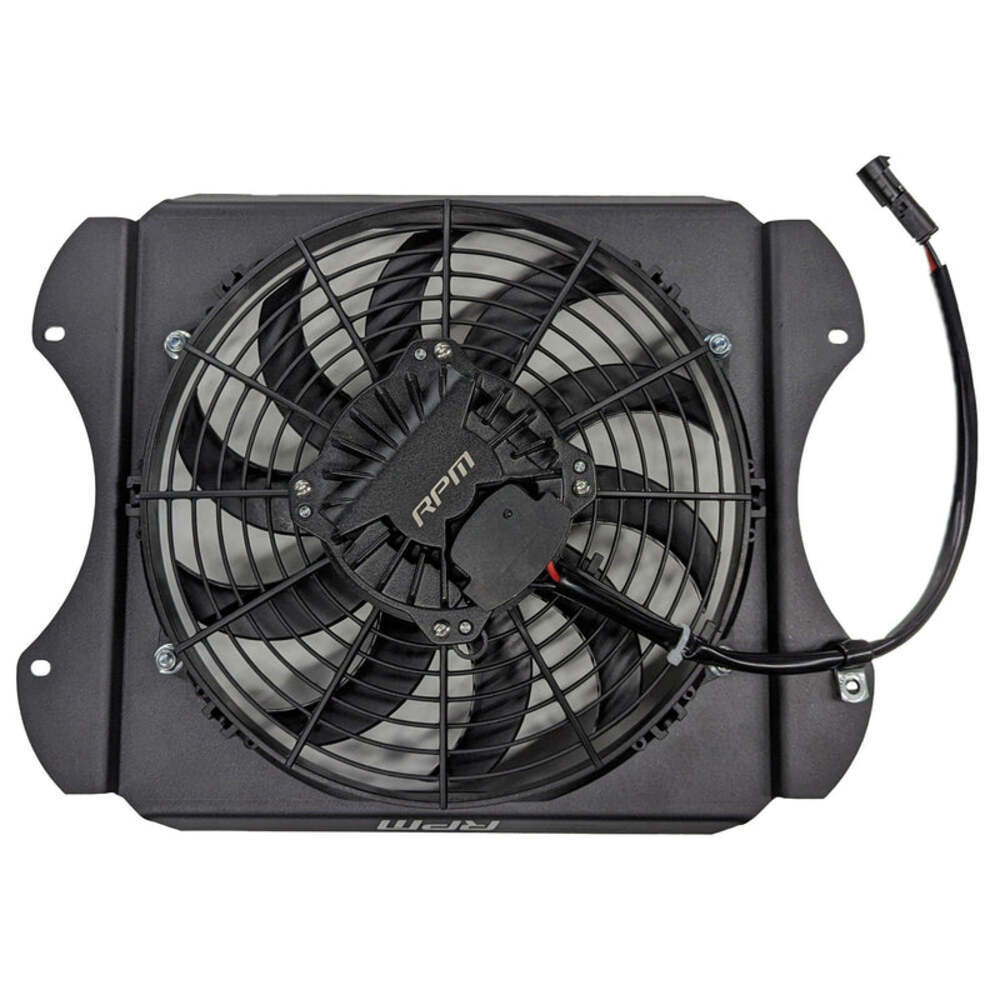 RPM '20-'25 Can-Am Maverick X3 Sealed Intercooler Fan Shroud & 10" 10 Blade Brushless Fan