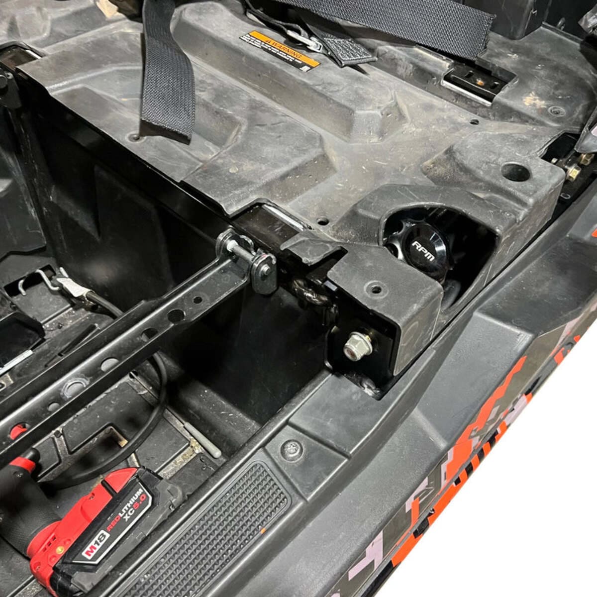 RPM '22-'25 Polaris RZR Pro R/ Turbo R 4 Seat 4.5 Gallon Auxiliary Fuel Tank