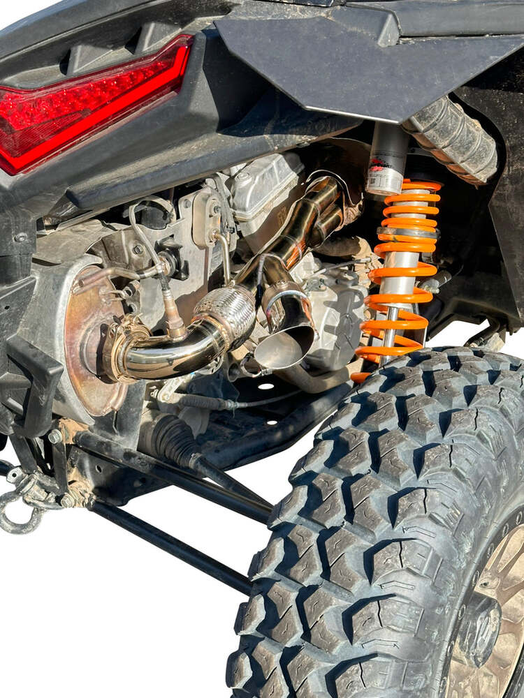 RPM '24-'25 Polaris RZR XP 1000 2.5" E-Valve Captain's Choice Side Dump Exhaust