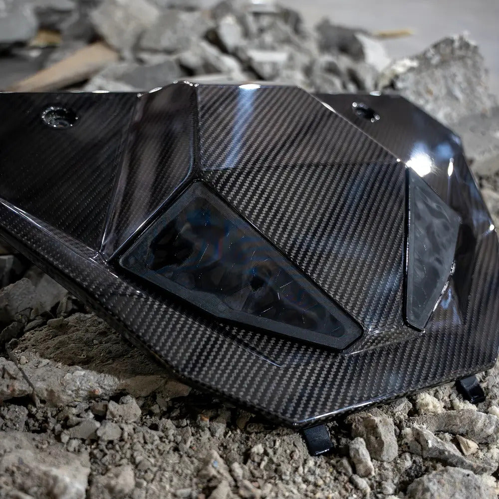 RPM '25-'26 Polaris RZR Pro R Ram Air Carbon Fiber Hood