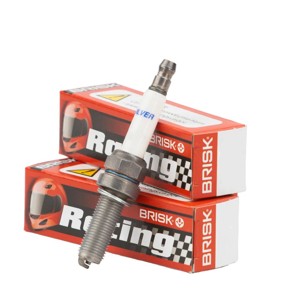 RPM Brisk Can-Am Maverick R Silver Racing Spark Plug Set - 3