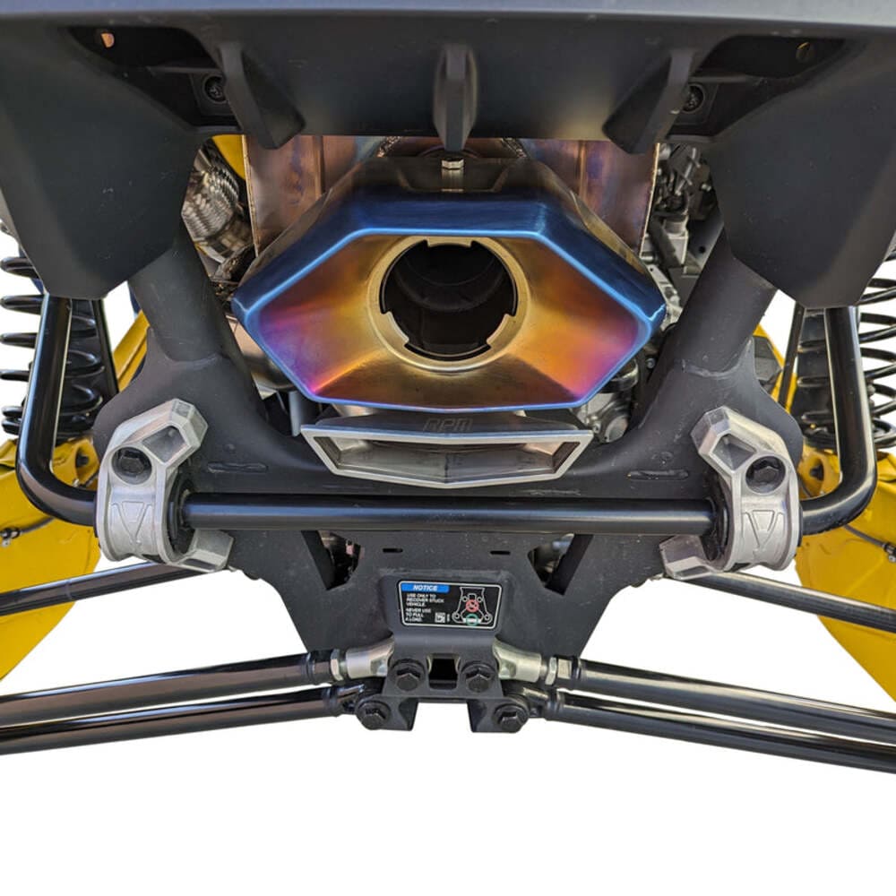 RPM Can-Am Maverick R 3" E-Valve Mid Pipe / Electronic Dump Valve