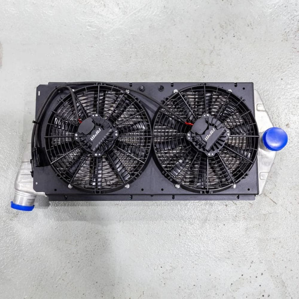 RPM Can-Am Maverick R Brushless Intercooler Fans & Shroud Kit