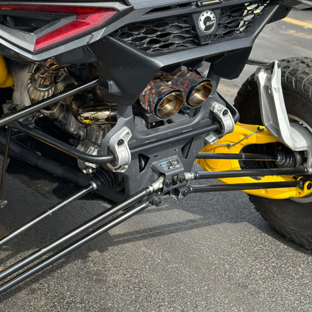RPM Can-Am Maverick R Carbon Colored Dual Exhaust Tips