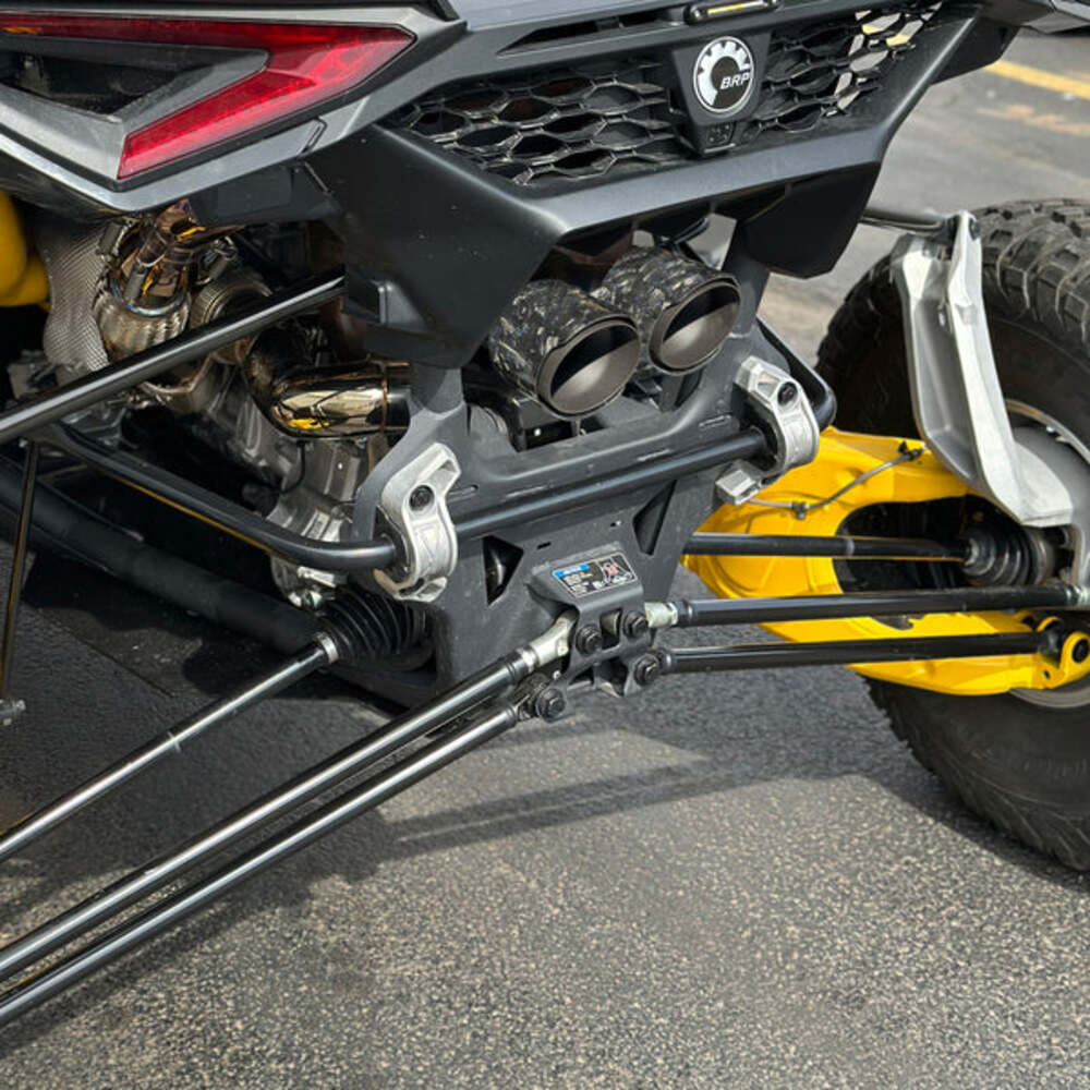 RPM Can-Am Maverick R Carbon Colored Dual Exhaust Tips