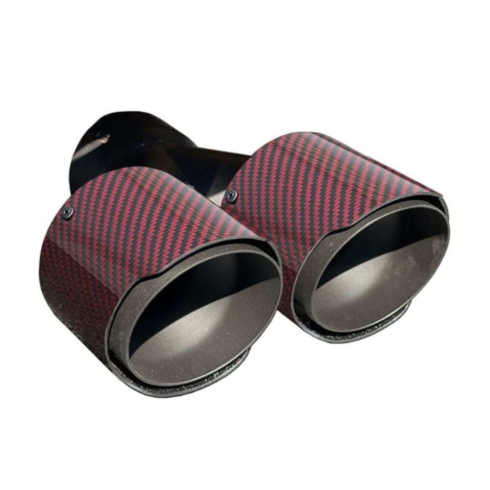 RPM Can-Am Maverick R Carbon Colored Dual Exhaust Tips