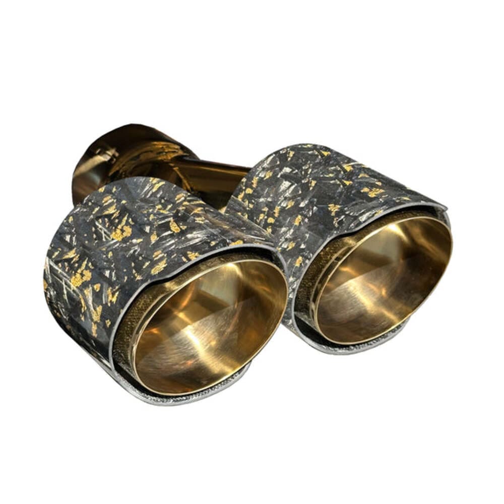 RPM Can-Am Maverick R Carbon Colored Dual Exhaust Tips