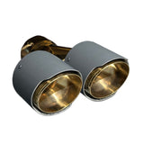 RPM Can-Am Maverick R Carbon Colored Dual Exhaust Tips