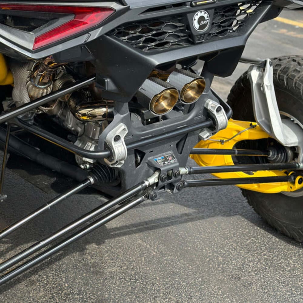 RPM Can-Am Maverick R Carbon Colored Dual Exhaust Tips