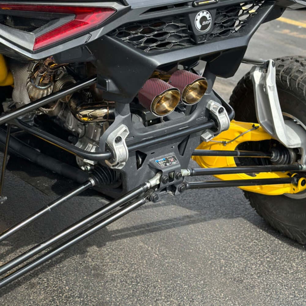 RPM Can-Am Maverick R Carbon Colored Dual Exhaust Tips