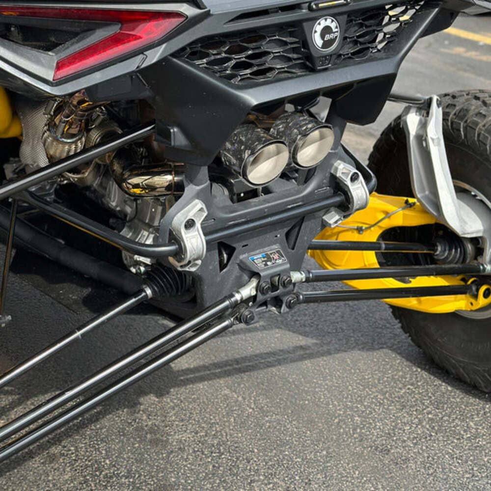 RPM Can-Am Maverick R Carbon Colored Dual Exhaust Tips