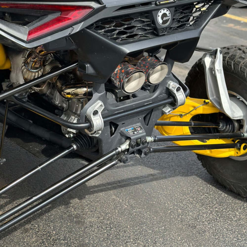 RPM Can-Am Maverick R Carbon Colored Dual Exhaust Tips