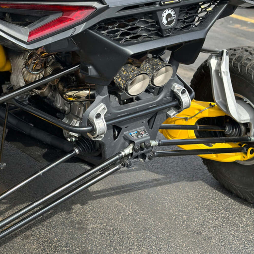 RPM Can-Am Maverick R Carbon Colored Dual Exhaust Tips