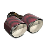 RPM Can-Am Maverick R Carbon Colored Dual Exhaust Tips