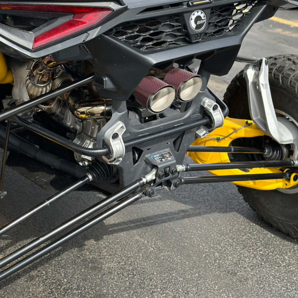 RPM Can-Am Maverick R Carbon Colored Dual Exhaust Tips