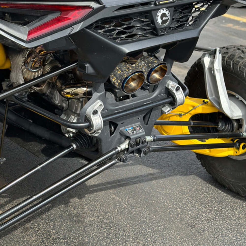 RPM Can-Am Maverick R Carbon Colored Dual Exhaust Tips
