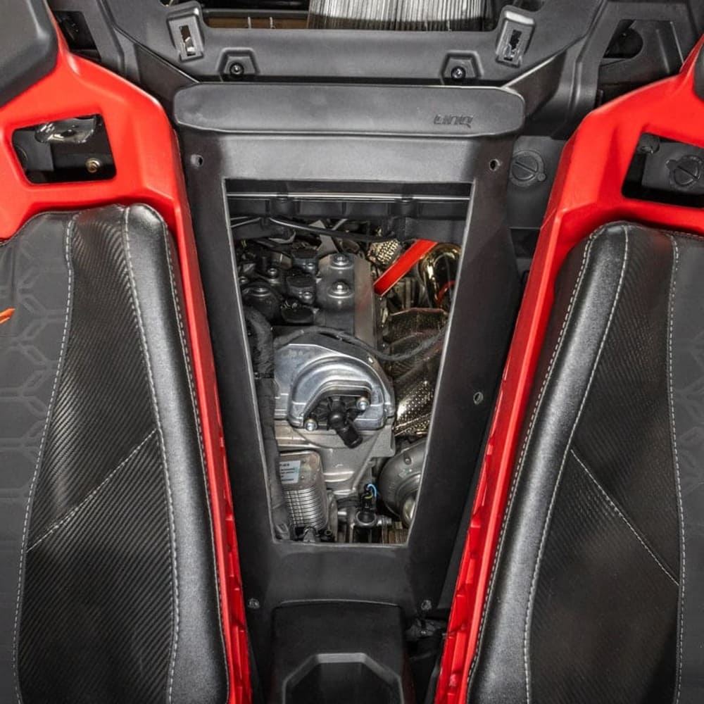 RPM Can-Am Maverick R Carbon Fiber Quick Access Engine Panel