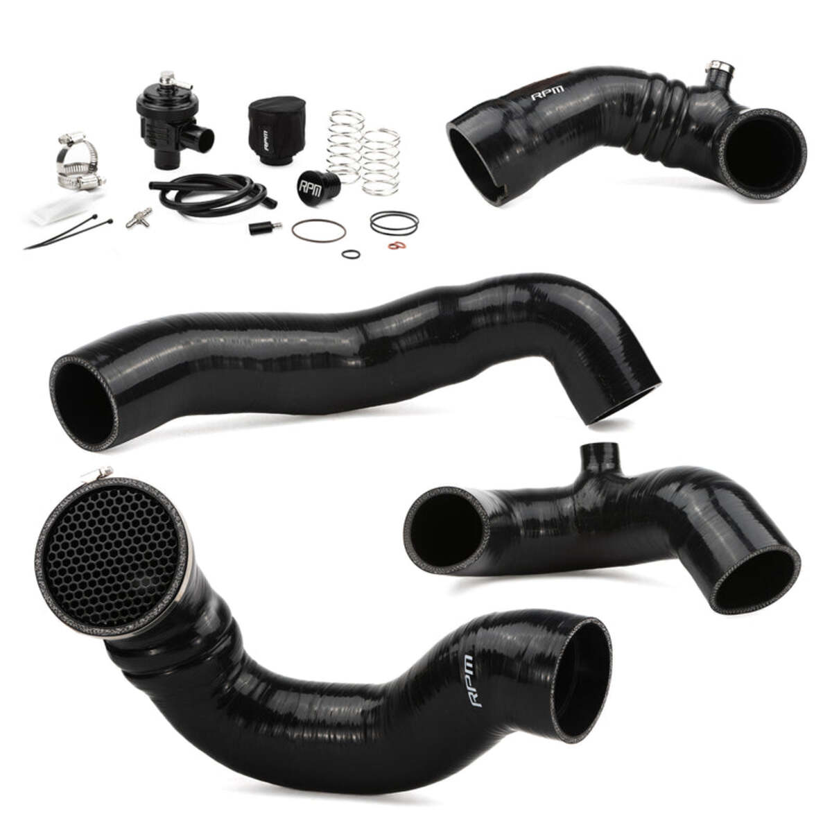 RPM Can-Am Maverick R Complete Silicone Upgrade Kit - Intake + Charge