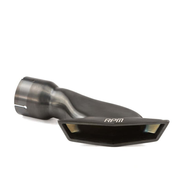 RPM Can-Am Maverick R Stainless Brushed Blued & Black E-Valve TIP
