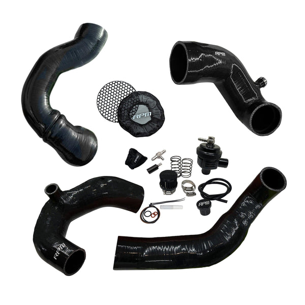 RPM Can-Am Maverick R SxS Complete Silicone Upgrade Kit With Intake + Charge Tubes & BOV