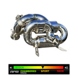 RPM Can-Am Maverick R SxS E-Valve Sport Muffler Slip On Exhaust