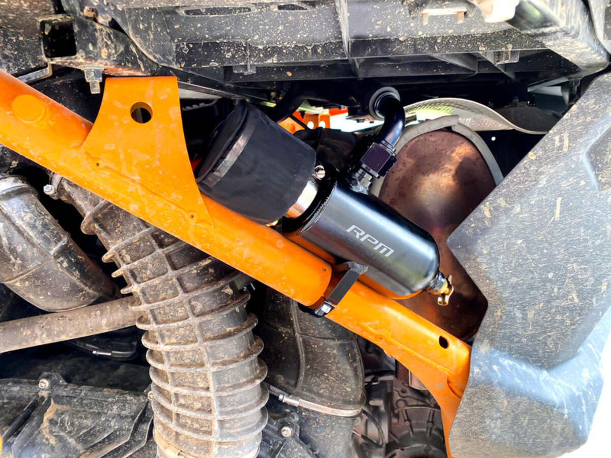 RPM Can-Am Maverick X3 Dual Baffle Oil Catch Can