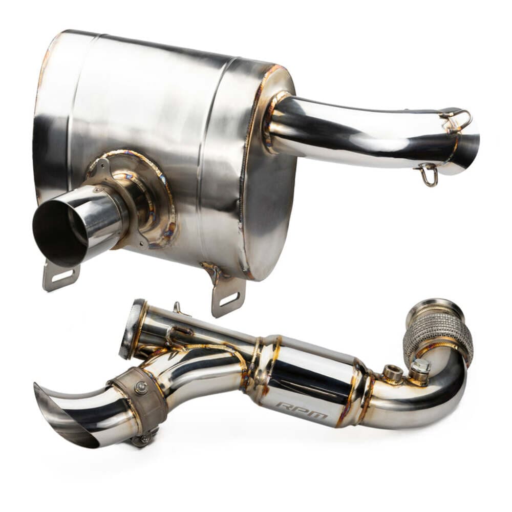 RPM Can Am Maverick X3 Full 3" Chambered Q-Series Turbo Back Exhaust System