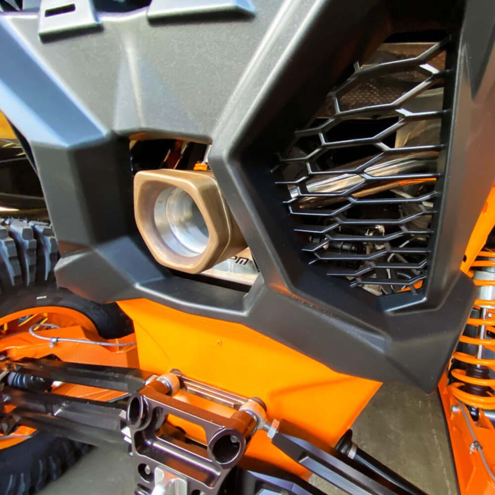 RPM Can-Am Maverick X3 Muffler Delete Slip On Exhaust Race Pipe