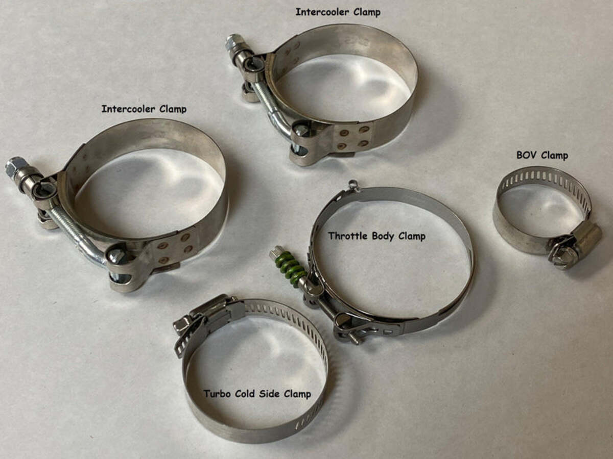 RPM Can-Am Maverick X3 R & RR Full Silicone Charge Tubes Kit