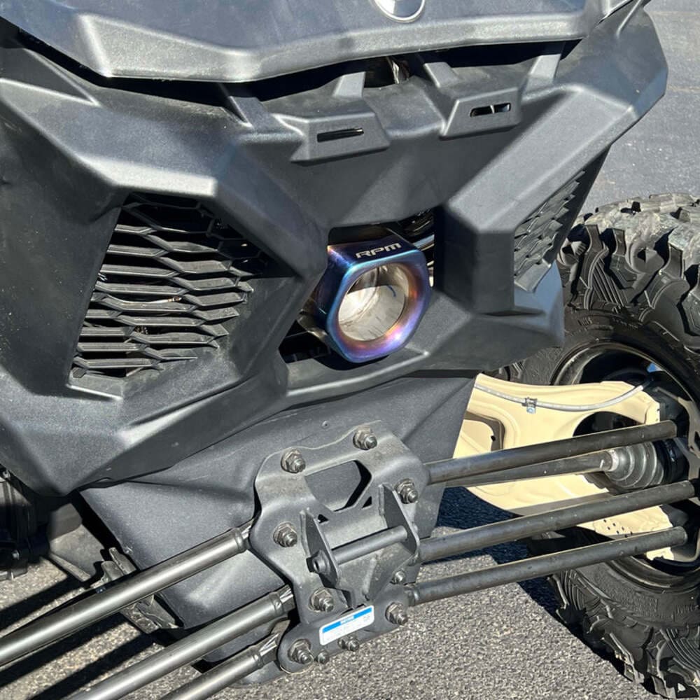 RPM Can-Am Maverick X3 Stainless Replacement Blued Tip & Black Tip