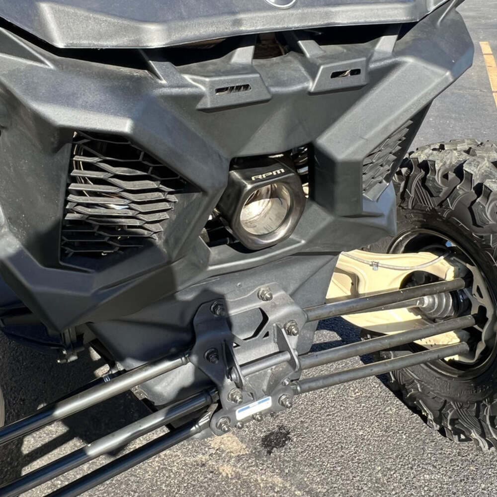 RPM Can-Am Maverick X3 Stainless Replacement Blued Tip & Black Tip