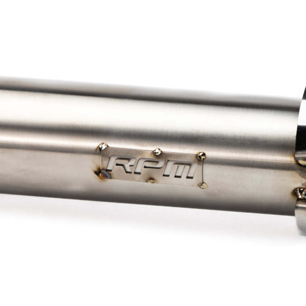 RPM Can-Am Maverick X3 Turbo R & RR Cat Delete Bypass Mid Pipe