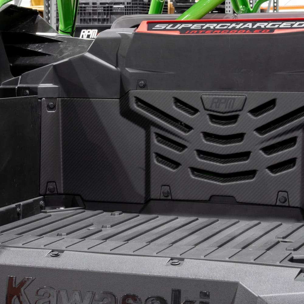 RPM Kawasaki Teryx H2 Carbon Fiber Louvered Cargo Cover