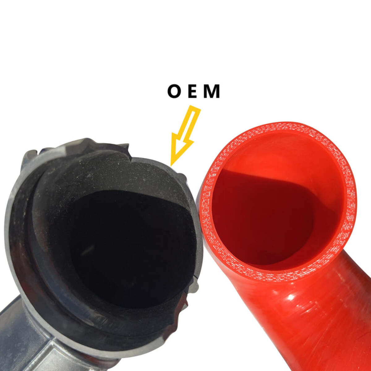 RPM Polaris RZR Pro R 5PLY Silicone HD Intake Tube/ Throttle Body to Air Box