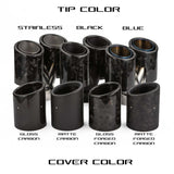 RPM Polaris RZR Pro R Carbon Dual Exhaust Tips