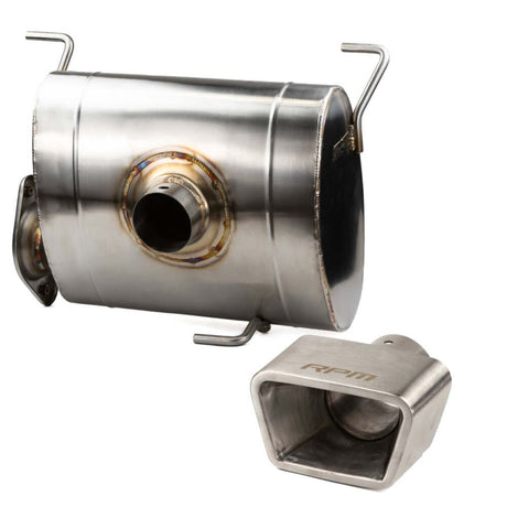 RPM Polaris RZR Pro R E Valve Electric Muffler Chambered 3" Performance Exhaust