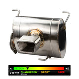 RPM Polaris RZR Pro R E Valve Electric Muffler Chambered 3" Performance Exhaust