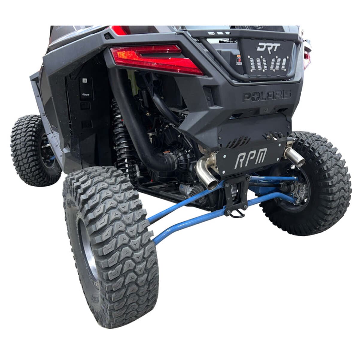 RPM Polaris RZR Pro XP / Turbo R E-Valve Dual Tip Captains Choice Exhaust