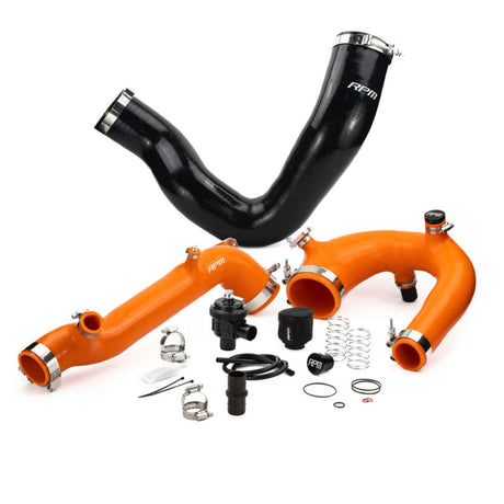 RPM Polaris RZR Turbo R Silicone Intake J-Tube, Charge Tube w/ BOV & Intake Tube Kit