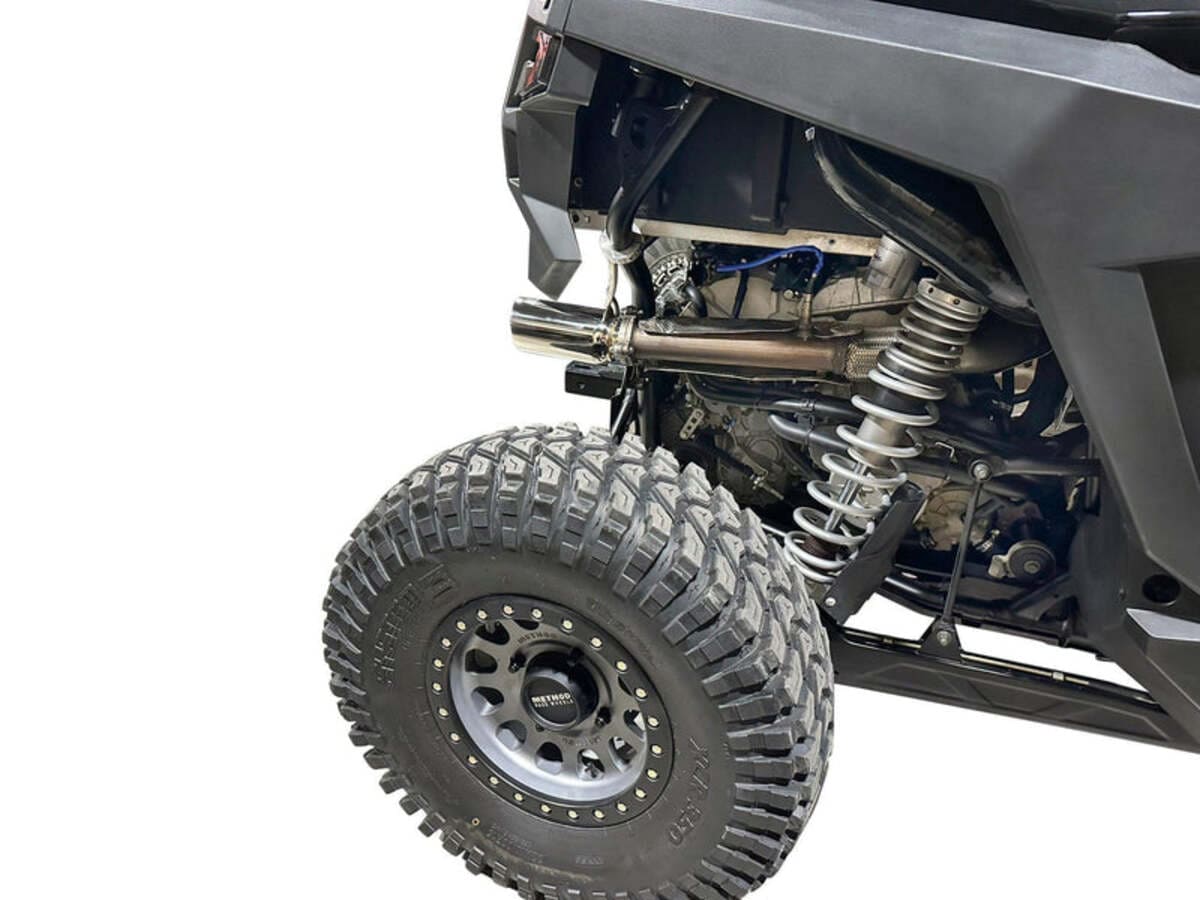 RPM Polaris RZR XP Turbo/ Turbo S Slip On Muffler Delete Race Pipe