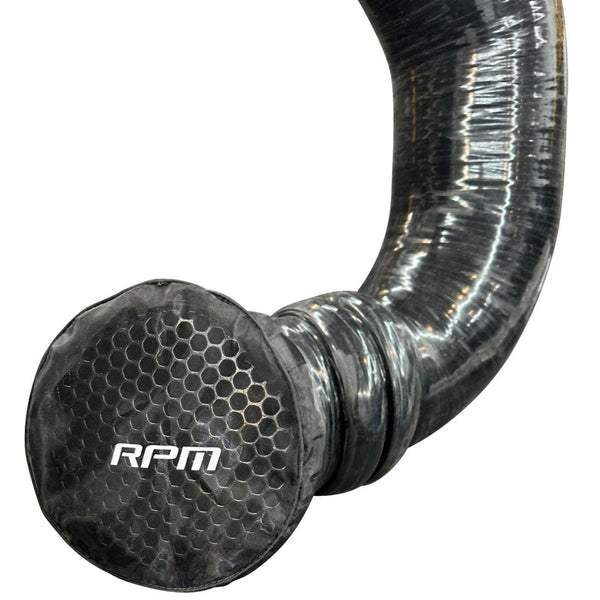 RPM Powersports Can-Am Maverick R SxS Big Fatty Intake Tube With Debris Cage & Pre Filter