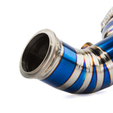 RPM Powersports Can-Am Maverick R Titanium 3" Side Exit E Valve Down Pipe