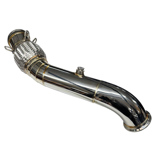RPM Powersports Can Am Maverick R Turbo 3” Big Mouth Mid Pipe