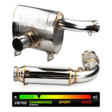 RPM Powersports Can Am Maverick X3 Full 3 Chambered Q-Series Turbo Back Exhaust System