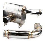 RPM Powersports Can Am Maverick X3 Full 3 Chambered Q-Series Turbo Back Exhaust System