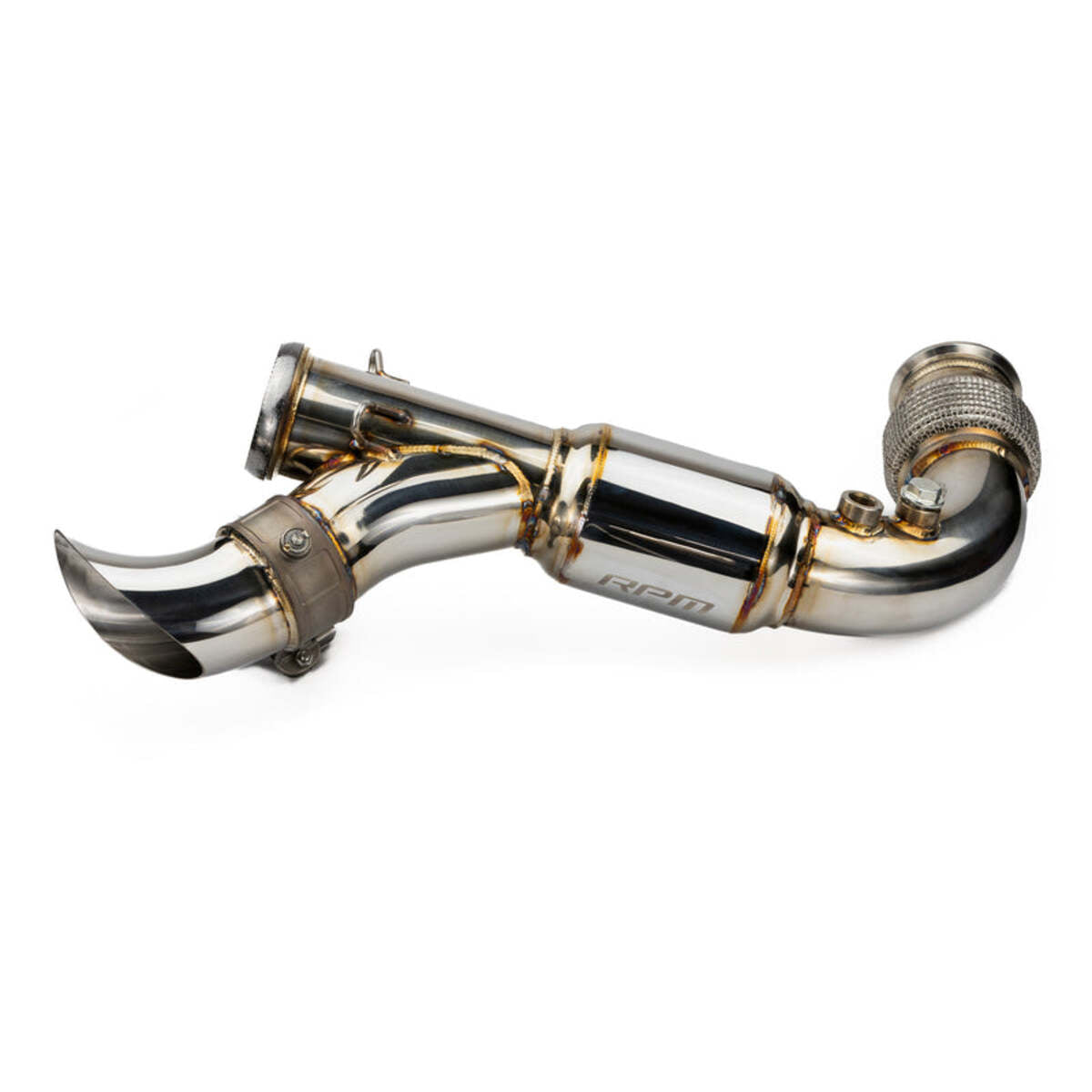 RPM Powersports Can Am Maverick X3 Full 3 Chambered Q-Series Turbo Back Exhaust System