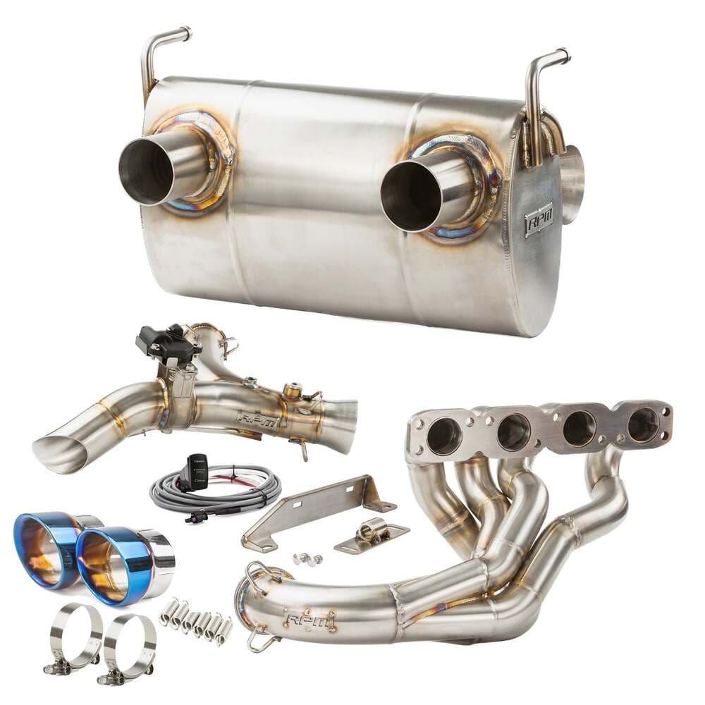RPM Powersports Kawasaki Teryx H2 2.5" Full Exhaust System w/ Chambered Muffler & Optional E-Valve