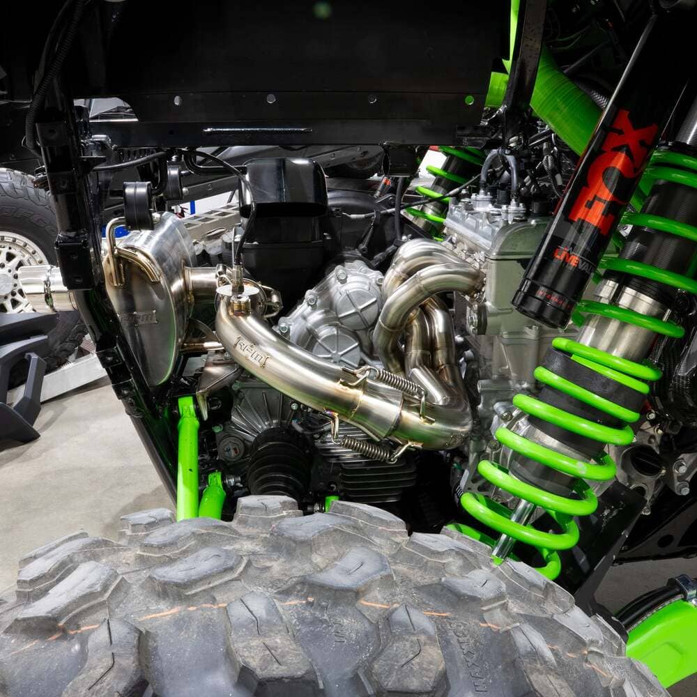 RPM Powersports Kawasaki Teryx H2 2.5" Full Exhaust System w/ Chambered Muffler & Optional E-Valve